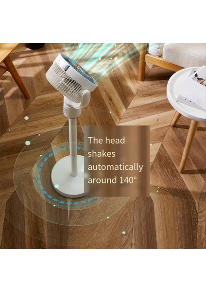 18650MAH Katlanır Taşınabilir Fan USB Uzaktan Kumanda Hava Soğutucu Sessiz Şarj Edilebilir Zemin Ayakta Fan A (Yurt Dışından) fırsatları