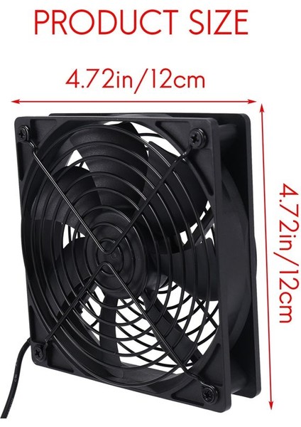 Çift 120MM 5V USB ile Çalışan Pc Yönlendirici Fanları Yönlendirici Modem Alıcısı Için Hava Akışı Soğutma Fanı (Yurt Dışından) indirimleri