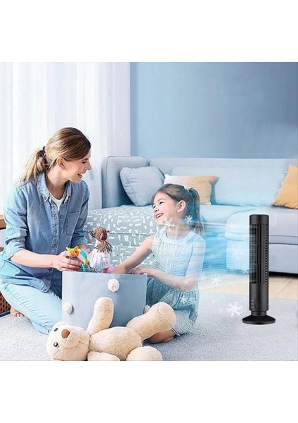 Tower Fan Mini Masaüstü Bladess Fan Öğrenci Ofisi Ev Dikey Masaüstü Fan Ev Ofis ve Yatak Odası Için Uygun (Yurt Dışından) indirimleri