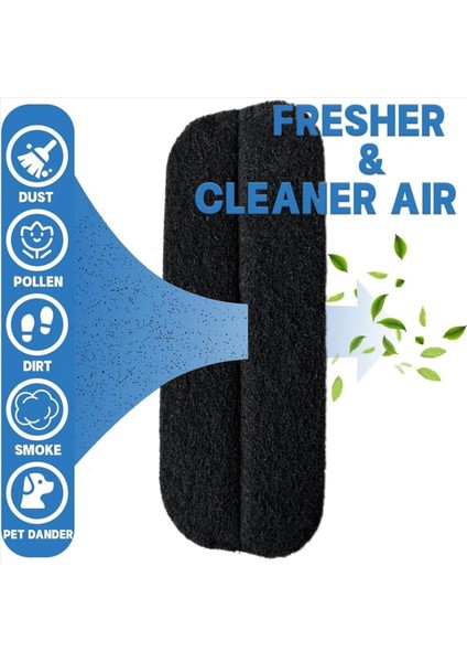 12PCS Tavan Fanı Filtre Etkinleştirilmiş Hindistan Cevizi Kabukları Karbon Hava Filtreleri Kendi Yapışkan Tavan Fanı Bıçağı Üst Havayı Taze Tutar (Yurt Dışından) indirimleri