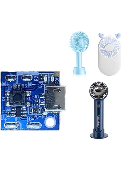 El Tipi Küçük Fan Anakart Cep Fanı Anakart Pcba Şarj Mini Fan Kontrol Tahtası Bir (Yurt Dışından) modelleri