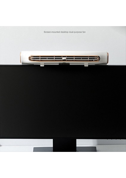 Bladess Monitor Screen Fan Hava Soğutucu USB Şarj Edilebilir Taşınabilir Fanlar A (Yurt Dışından) modelleri