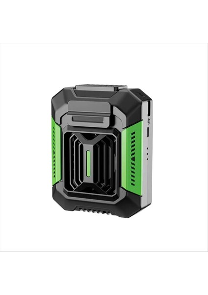 Asılı Bel Fan USB Şarj Edilebilir Mini Taşınabilir Fan Açık Kamp Yürüyüş Tırmanış Çalışan Spor Aksesuarları B (Yurt Dışından)