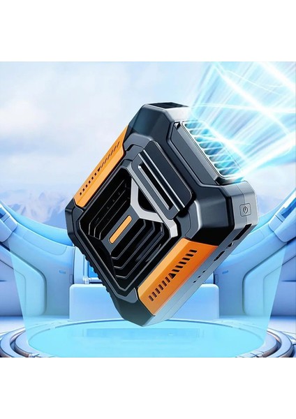 Asılı Bel Fan USB Şarj Edilebilir Mini Taşınabilir Fan Açık Kamp Yürüyüş Tırmanış Çalışan Spor Aksesuarları B (Yurt Dışından) fiyatları