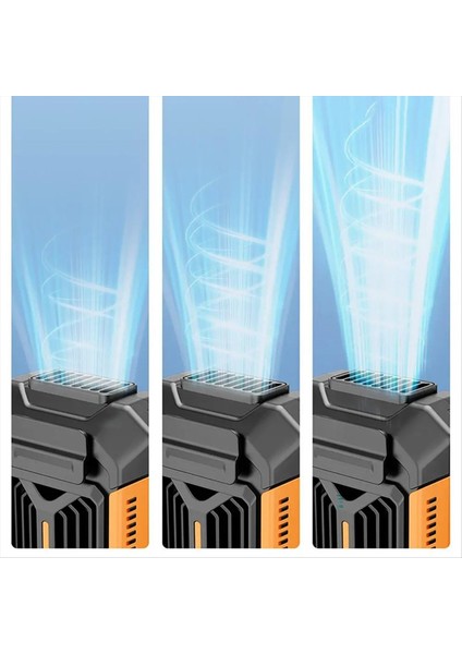 Asılı Bel Fan USB Şarj Edilebilir Mini Taşınabilir Fan Açık Kamp Yürüyüş Tırmanış Çalışan Spor Aksesuarları B (Yurt Dışından) modelleri