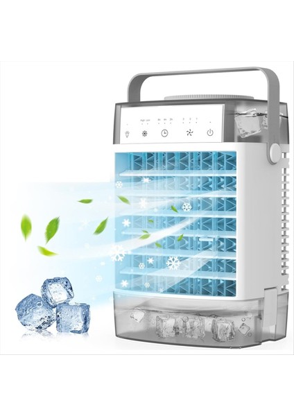 Taşınabilir Klimalar 4 In-1 1000ML Hava Soğutucu 7 Renk Işıkları Oda Ofisi Için Kişisel Mini Saç Kremi Fan (Yurt Dışından) fiyatları