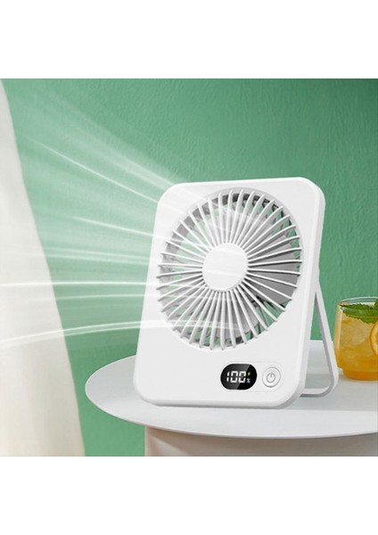 Taşınabilir Masaüstü Fan Şarj Edilebilir Uzun Dayanıklılık Güçlü Hava Akışı Sessiz Katlanabilir Handheld Masaüstü Fan (Yurt Dışından) indirimleri