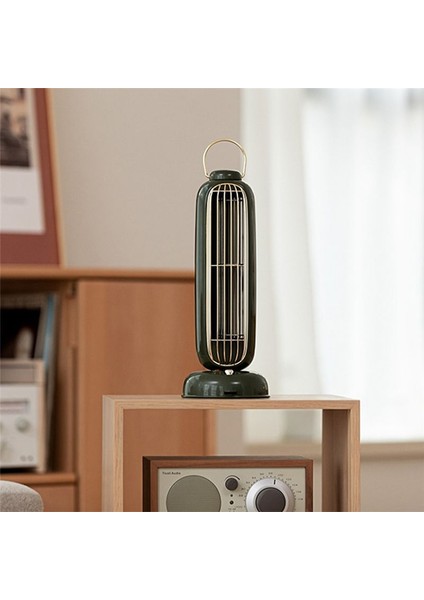 USB Tower Fan 3600MAH Pil Şarj Edilebilir Aromaterapi Yapraksız Kule Fan Taşınabilir Masaüstü Hava Soğutucu Ev Çalışması Için -B (Yurt Dışından) modelleri