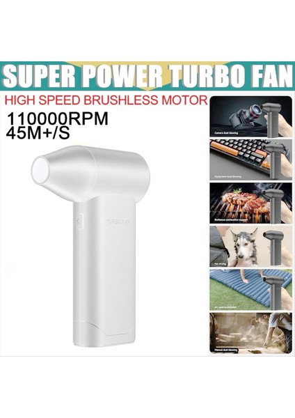 Yeni X5 Jet Turbo Fan 130000 Rpm Elektrikli Jet Fan Süper Jet Fan Blower Şiddetli Turbo Fan Araçları Açık Kamp (Yurt Dışından) indirimleri