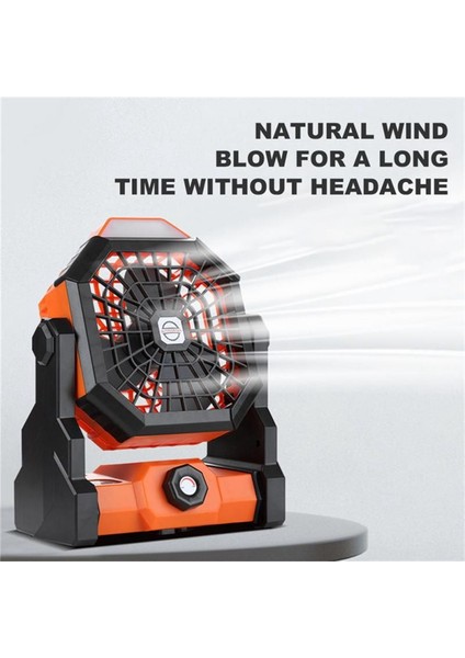 LED Işık ile Kamp Fanı 7800MAH Taşınabilir Şarj Edilebilir Şarj Edilebilir Pil Işletilmiş Açık Çadır Fan LED Gece Işık Yeşil (Yurt Dışından) fiyatları