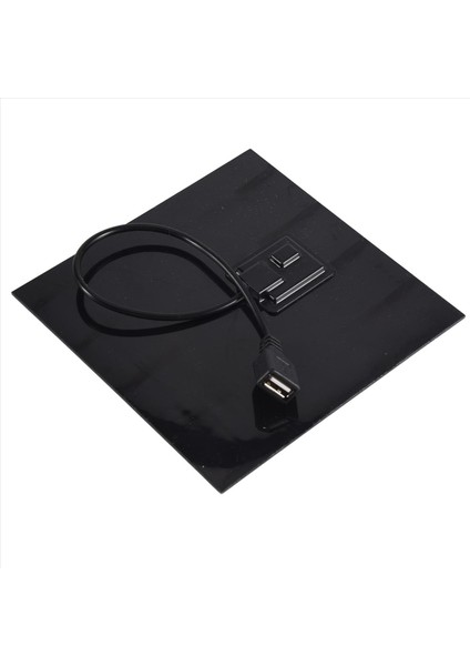 Mini Güneş Paneli Powered Ventilatör Fan Taşınabilir 5W 4 Inçlik Sera Güneş Egzoz Fanı Office Outdoor (Yurt Dışından) modelleri