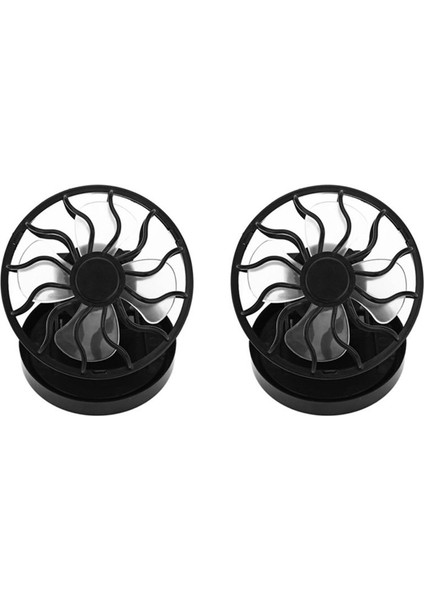 2pcs Taşınabilir Mini Güneş Powered Fan Clip Tırmanma Soğutma Fan Kampları Vahşi Yazı El Tutlu Şapka Cap Fan (Yurt Dışından)