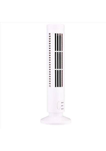 2x Yeni USB Tower Fan Bladess Fan Kule Elektrik Fan Mini Dikey Klima Bladess Daimi Fan Beyaz (Yurt Dışından) fiyatları