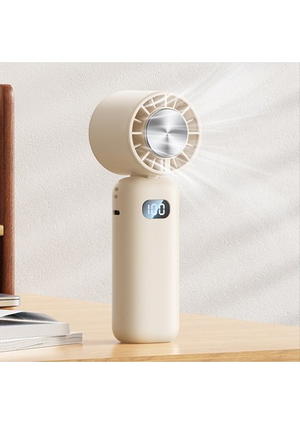 Buz Sıkıştırma Mini Fan Soğutma Handheld Fan Mini Katlanır Dijital Ekran Sessiz Masaüstü Fan Buz Kompres Boyun Fan C (Yurt Dışından) indirimleri