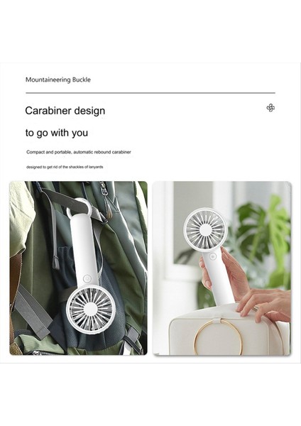 Mini Taşınabilir Fan Güçlü Handheld Fan Seyahat Iç Mekan Açık Beyaz Için USB Şarj Edilebilir Fan (Yurt Dışından) fiyatları