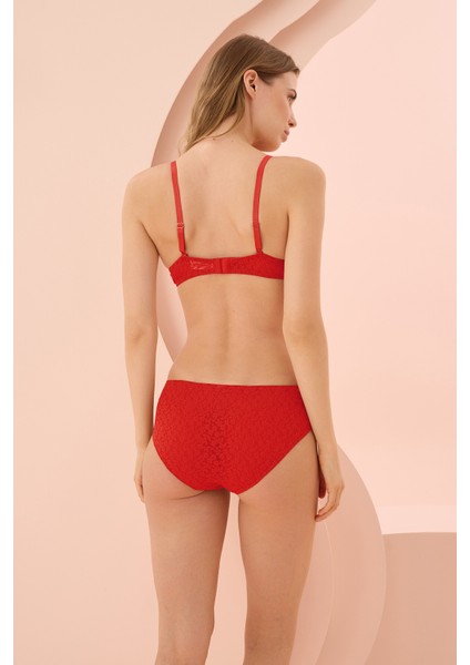 Kırmızı Nirvana Destekli Tek Sütyen fiyatları