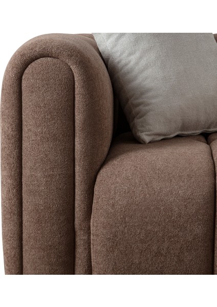 Nline Koltuk Takımı 3+1 Kahverengi