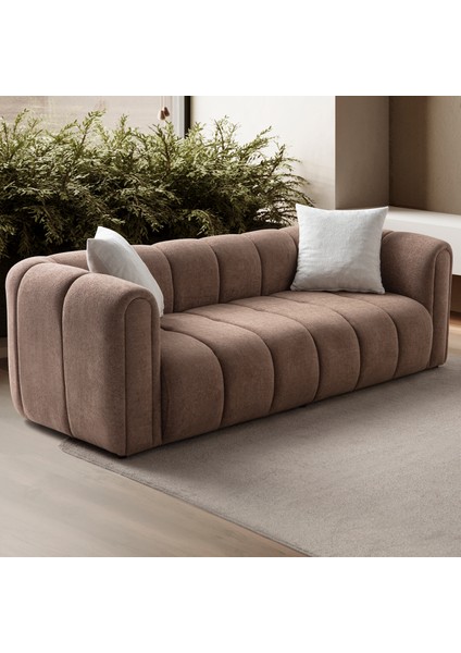 Nline Koltuk Takımı 3+1 Kahverengi