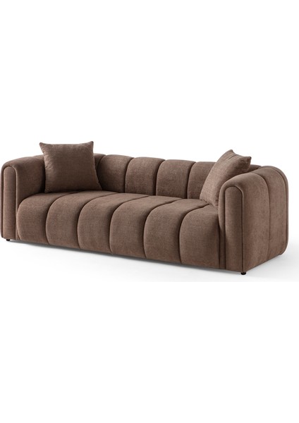 Nline Koltuk Takımı 3+1 Kahverengi
