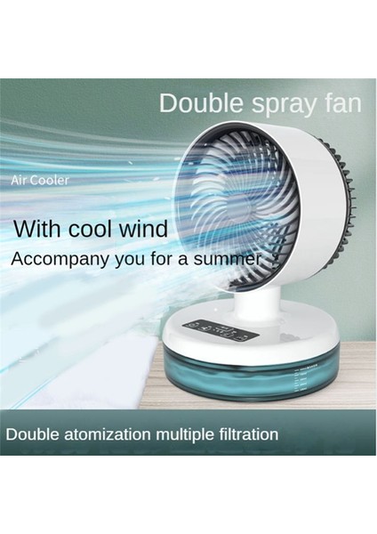 Su Sprey Soğutma Fanı Mini Elektrik Fan Ev Masaüstü Masaüstü Sprey Atomizasyon Fanı Taşınabilir Mini Nemlendirme Fanı (Yurt Dışından) modelleri