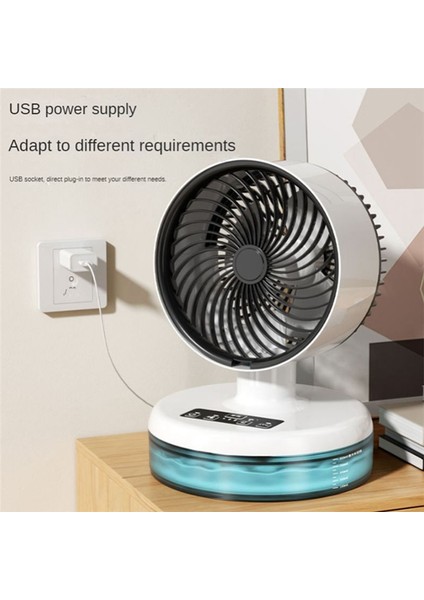 Su Sprey Soğutma Fanı Mini Elektrik Fan Ev Masaüstü Masaüstü Sprey Atomizasyon Fanı Taşınabilir Mini Nemlendirme Fanı (Yurt Dışından) indirimleri