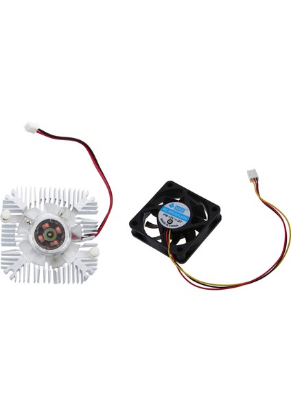 Pc VGA Ekran Kartı 2 Pin Soğutucu Soğutma Fanı Isterınk 4800 Rpm 60X 60X15MM 3 Pıns Soğutu (Yurt Dışından)