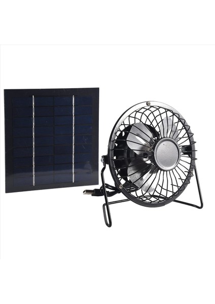 2x Mini Güneş Paneli Powered Ventilatör Fan Taşınabilir 5W 4 Inçlik Sera Güneş Egzoz Fanı Office Out Moor (Yurt Dışından) modelleri