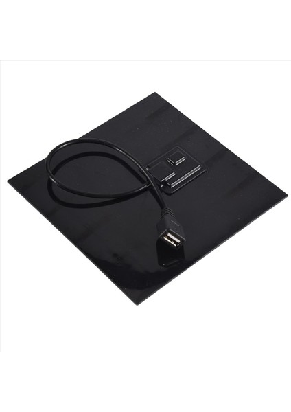 2x Mini Güneş Paneli Powered Ventilatör Fan Taşınabilir 5W 4 Inçlik Sera Güneş Egzoz Fanı Office Out Moor (Yurt Dışından) indirimleri