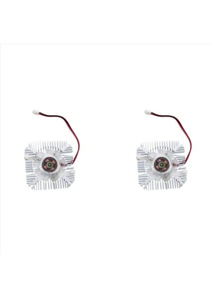2x Pc VGA Ekran Kartı 2 Pin 55MM Soğutucu Soğutma Fanı Ispinsin 4800 Rpm (Yurt Dışından)