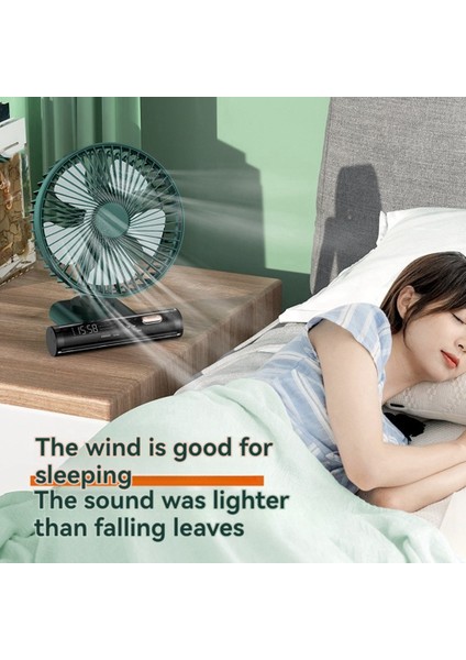 Yeni Masaüstü Fan USB Mini Fan Taşınabilir Ofis Saati Salıncak Küçük Fan Uzun Pil Ömrü Fan (Yurt Dışından) indirimleri