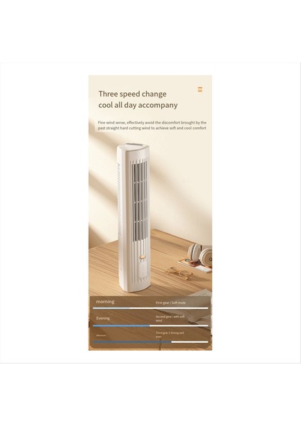 Taşınabilir Otomatik Uzak Klima 3 Vitesli Elektrikli Fan Beyaz Olan USB Kişisel Klima Mini Saç Kremi (Yurt Dışından)