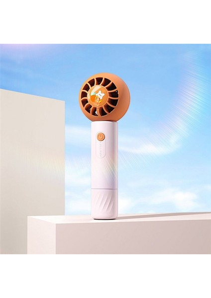 Bladeless Mini Soğutma Fanı 1200MAH USB Yaz Soğutma Fanları 3 Vitesli Ayarlanabilir Ev Ofis Okulu B (Yurt Dışından) indirimleri