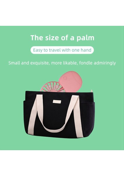 2x Portable Mini Fan Küçük Cep Fan Karikatür Fan Açık Mini Elektrik Fan Pembe (Yurt Dışından) fırsatları