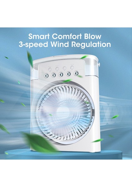 Taşınabilir Masaüstü Nemlendirici Klima Fan Hanehalkı Küçük Hava Soğutucu Fan Hava Ayarı Office 3 Hızlı Fan B (Yurt Dışından) fiyatları