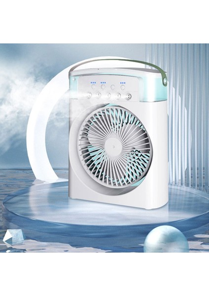 Taşınabilir Masaüstü Nemlendirici Klima Fan Hanehalkı Küçük Hava Soğutucu Fan Hava Ayarı Office 3 Hızlı Fan B (Yurt Dışından) modelleri