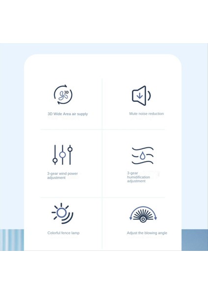 Taşınabilir Masaüstü Nemlendirici Klima Fan Hanehalkı Küçük Hava Soğutucu Fan Hava Ayarı Office 3 Hızlı Fan B (Yurt Dışından) fırsatları