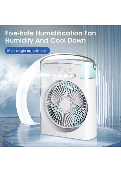 Taşınabilir Masaüstü Nemlendirici Klima Fan Hanehalkı Küçük Hava Soğutucu Fan Hava Ayarı Office 3 Hızlı Fan B (Yurt Dışından) indirimleri