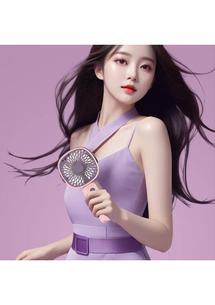 El Tipi Küçük Fan Açık Hava Taşınabilir Fan 3 Vites Şarj Edilebilir 400MAH Pil Çok Fonksiyonlu Fan Telefon Tutucusu Açık B (Yurt Dışından) modelleri