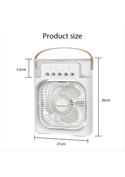 Yeni Taşınabilir Nemlendirici Fan Klima USB 5 Delikli Sis Püskürtücü Ev Küçük Hava Hidrokoğan Soğutucu Ev Için (Yurt Dışından) indirimleri