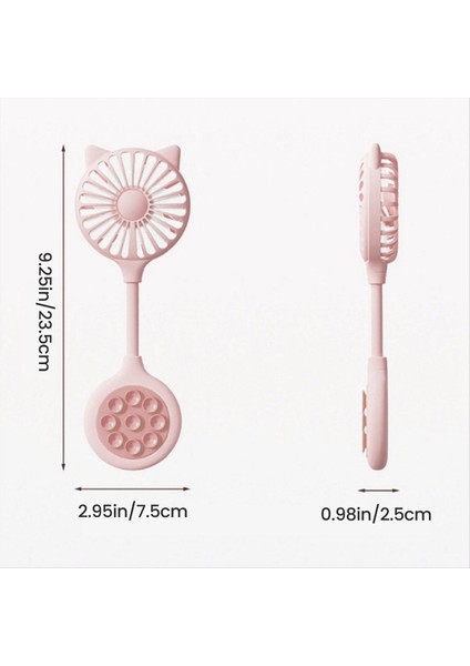 Küçük Masa Hayranları Taşınabilir Mini Fan USB Masaüstü Küçük Fan Vantuz ile Küçük Fan Ev Açık Mini Fan Si (Yurt Dışından) modelleri