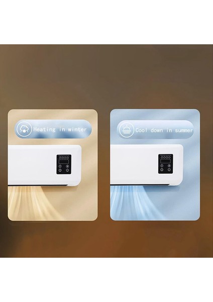 Soğutma ve Isıtma Çift Amaçlı Isıtıcı Ev Duvar Monte Elektrikli Isıtıcı Küçük Klima Ab Fiş (Yurt Dışından) indirimleri