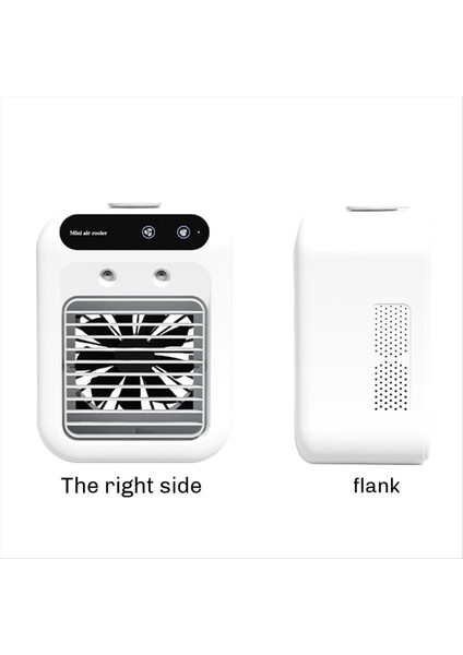 Taşınabilir Klima Kişisel Mini Hava Soğutucu Evaporatif Hava Soğutucu Masaüstü Soğutma Fanı Büyük Su Deposu (Yurt Dışından) fiyatları