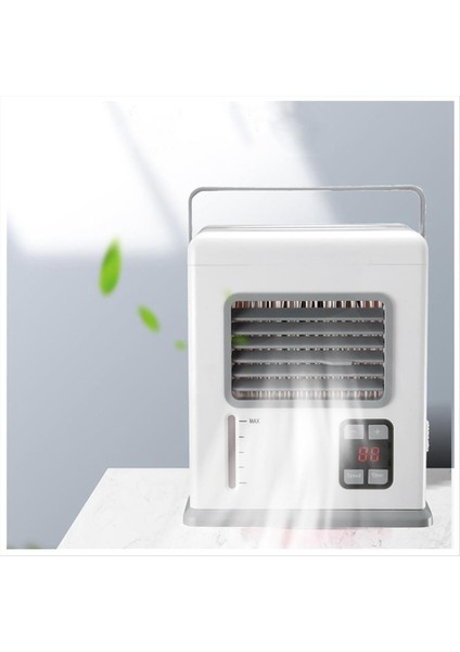 Taşınabilir Klima Fanı Soğutucu Düşük Gürültü Fanı Soğutma ve Nemlendirme Ev Ofis Yatak Odası Için Uygun (Yurt Dışından) fiyatları