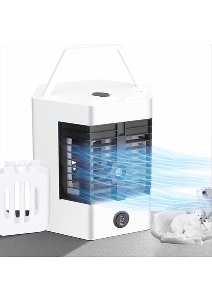 Taşınabilir Mini Klima Küçük Odalar Için Çok Uygun Sessiz Hava Soğutucu Taşınabilir Mini Fan Nemlendirici (Yurt Dışından) fırsatları