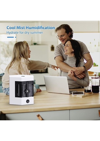Taşınabilir Mini Klima Küçük Odalar Için Çok Uygun Sessiz Hava Soğutucu Taşınabilir Mini Fan Nemlendirici (Yurt Dışından) indirimleri
