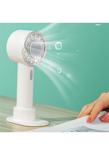 Taşınabilir El Fan Yarıiletken Soğutma Soğutma 2200MAH Pil USB Şarj Edilebilir El Fan Hava Soğutucu Açık Mekan D (Yurt Dışından) fırsatları