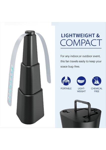 4pcs Kapalı Gıda Fan Restoran Parti Piknik Açık Akşam Yemeği (Siyah) Için Portatif Fan (Yurt Dışından) modelleri