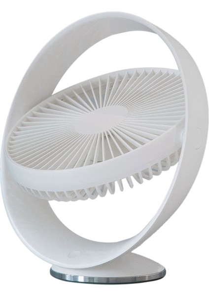 Elektrik Fan USB Sonbahar Yaprak Fanı 2000MAH Şarj Edilebilir Masa Fanı Ofis Ev (Yurt Dışından)