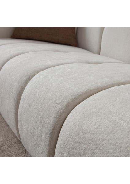 Nline Üçlü Koltuk Beyaz