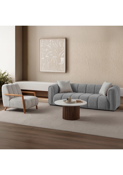 Nline Koltuk Takımı 3+3+1+1 Gri modelleri